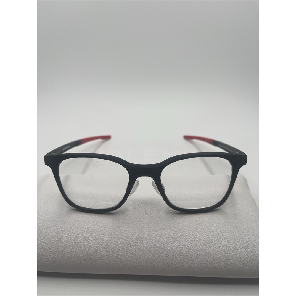 OAKLEY OY8004-0447 MILESTONE XS BLACK RED AUTHENTIC FRAME 47-17-130 #375